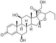 6-BETA-HYDROXY BUDESONIDE CAS#: 88411-77-2