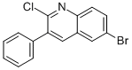 6-BROMO-2-CHLORO-3-PHENYLQUINOLINE CAS#: 85274-48-2
