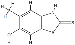 6-Benzothiazolol,2-mercapto-5-methyl-(7CI) CAS#: 89942-48-3