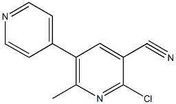 6-CHLORO-2-METHYL-3,4'-BIPYRIDINE-5-CARBONITRILE CAS#: 84884-31-1
