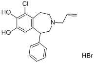 (+/-)-6-CHLORO-7,8-DIHYDROXY-3-ALLYL-1-PHENYL-2,3,4,5-TETRAHYDRO-1H-3-BENZAZEPINE HYDROBROMIDE CAS#: 80751-65-1