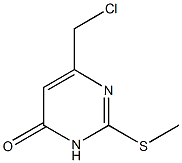 6-(CHLOROMETHYL)-2-(METHYLTHIO)PYRIMIDIN-4(3H)-ONE CAS#: 89639-37-2