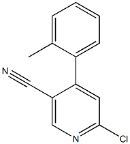 6-Chloro-4-(o-tolyl)nicotinonitrile CAS#: 825638-00-4