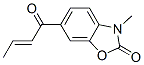 6-Crotonoyl-3-methylbenzoxazol-2(3H)-one CAS#: 80427-86-7