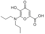 6-(Dipropylamino)-5-hydroxy-4-oxo-4H-pyran-2-carboxylic acid CAS#: 86525-19-1