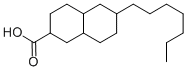 6-HEPTYLDECAHYDRONAPHTHALENE-2-CARBOXYLIC ACID CAS#: 82743-34-8