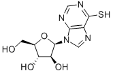 6-MERCAPTOPURINE ARABINOSIDE CAS#: 892-49-9