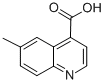 6-METHYLQUINOLINE-4-CARBOXYLIC ACID CAS#: 816448-94-9
