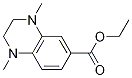 6-Quinoxalinecarboxylic acid, 1,2,3,4-tetrahydro-1,4-diMethyl-, ethyl ester CAS#: 86269-02-5