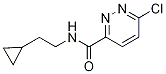 6-chloro-N-(2-cyclopropylethyl)pyridazine-3-carboxaMide CAS#: 840488-85-9