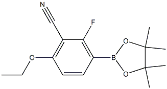 6-ethoxy-2-fluoro-3-(4,4,5,5-tetraMethyl-1,3,2-dioxaborolan-2-yl)benzonitrile CAS#: 840481-76-7
