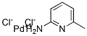 6-methyl-2-aminopyridine palladium dichloride CAS#: 87936-24-1