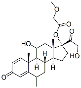 6-methylprednisolone 17-methoxyacetate CAS#: 86282-02-2