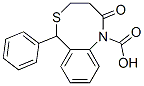6-phenyl-1,3,4,6-tetrahydro-2H-5,1-benzothiazocin-2-one-1-carboxylic acid CAS#: 85099-00-9
