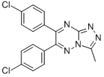 6,7-Bis(4-chlorophenyl)-3-methyl-1,2,4-triazolo(4,3-b)(1,2,4)triazine CAS#: 86870-09-9