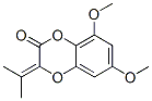 6,8-Dimethoxy-3-(1-methylethylidene)-1,4-benzodioxin-2(3H)-one CAS#: 80453-42-5