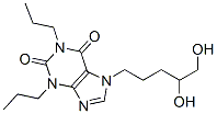 7-(4,5-dihydroxypentyl)-1,3-dipropyl-purine-2,6-dione CAS#: 86257-08-1