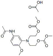 7-(5-acetamido-2-methoxyphenyl)-10-(methoxycarbonyl)-3-oxo-2,4,10-trioxa-7-azadecane monoacetate CAS#: 84030-52-4