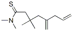 7-Octenethioamide, N,N,3,3-tetramethyl-5-methylene- CAS#: 83057-48-1