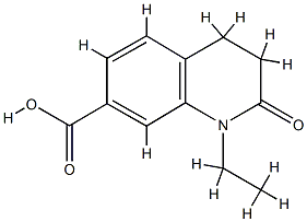 7-Quinolinecarboxylicacid,1-ethyl-1,2,3,4-tetrahydro-2-oxo-(9CI) CAS#: 813425-19-3
