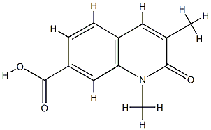 7-Quinolinecarboxylicacid,1,2-dihydro-1,3-dimethyl-2-oxo-(9CI) CAS#: 813424-69-0