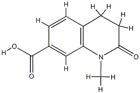 7-Quinolinecarboxylicacid,1,2,3,4-tetrahydro-1-methyl-2-oxo-(9CI) CAS#: 813424-02-1