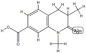 7-Quinolinecarboxylicacid,1,2,3,4-tetrahydro-1,3-dimethyl-2-oxo-(9CI) CAS#: 813424-71-4