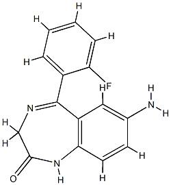 7-aminodesmethylflunitrazepam CAS#: 894-76-8