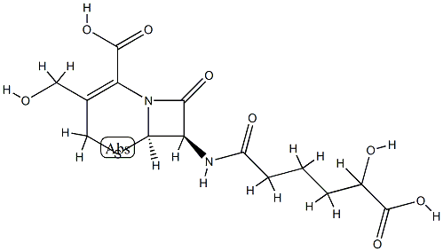 7 beta-(5-hydroxy-5-carboxyvarelamido)-3-hydroxymethyl-3-cephem-4-carboxylic acid CAS#: 85416-37-1