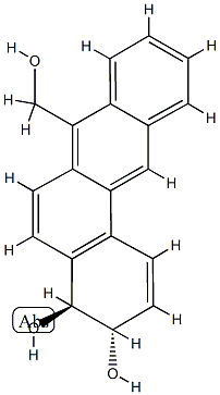 7-hydroxymethylbenz(a)anthracene-3,4-dihydrodiol CAS#: 83481-43-0
