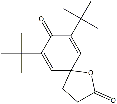 7,9-ditert-butyl-1-oxaspiro[4.5]deca-6,9-diene-2,8-dione CAS#: 82304-66-3