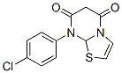 8-(4-chlorophenyl)thiazolo(3,2-a)pyrimidine-5,7-dione CAS#: 87340-64-5