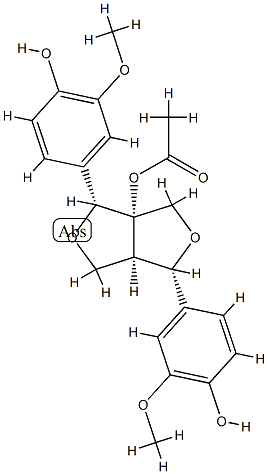8-Acetoxypinoresinol CAS#: 81426-14-4