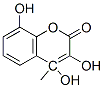 8-hydroxy-4-methyl-3,4-dihydroxycoumarin CAS#: 83808-56-4