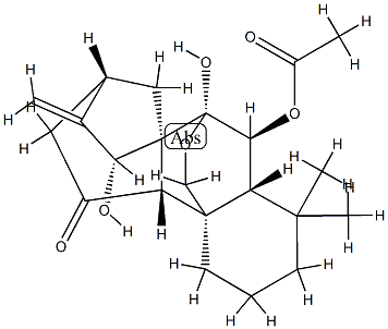 7α,20-Epoxy-6β,7β,15β-trihydroxykaur-16-en-11-one 6-acetate CAS#: 80138-59-6
