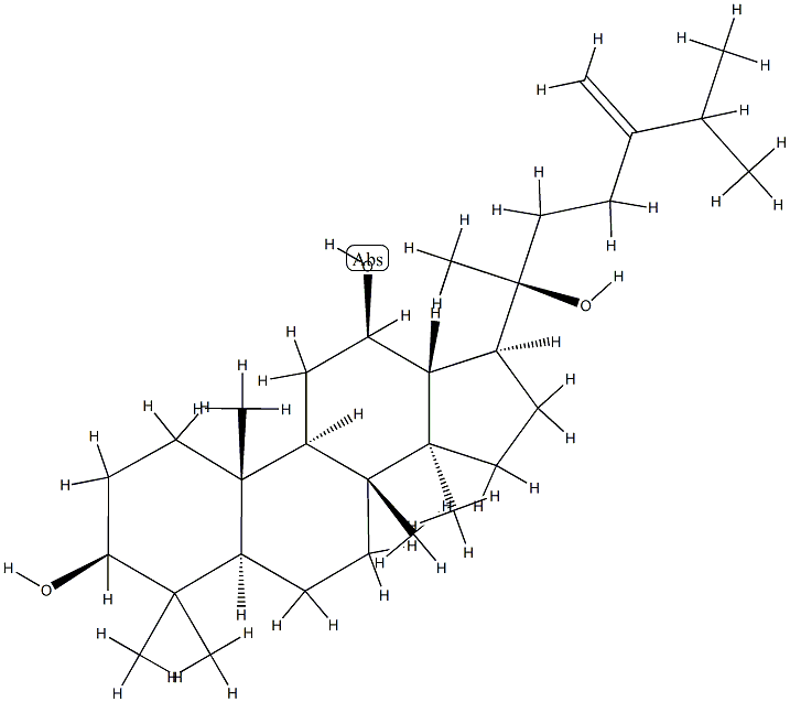 24-Methylene-3β,12β,20-dammaranetriol CAS#: 81362-26-7