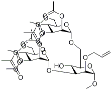 Methyl 3,6-Di-O-(α-D-Mannopyranosyl)-2-O-(2-propenyl)-α-D-Mannopyranoside Octaacetate CAS#: 82185-94-2