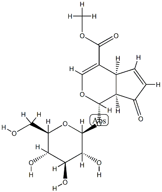 (1S)-1α-(β-D-Glucopyranosyloxy)-1,4aα,7,7aα-tetrahydro-7-oxocyclopenta[c]pyran-4-carboxylic acid methyl ester CAS#: 82345-53-7