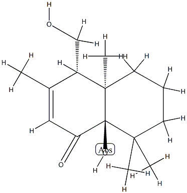 (4S)-4a,5,6,7,8,8a-Hexahydro-8aβ-hydroxy-4α-(hydroxymethyl)-3,4aα,8,8-tetramethylnaphthalen-1(4H)-one CAS#: 82526-30-5