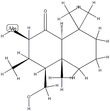 (2R)-3,4,4a,5,6,7,8,8aβ-Octahydro-2α-hydroxy-4α-(hydroxymethyl)-3α,4aα,8,8-tetramethylnaphthalen-1(2H)-one CAS#: 82526-31-6