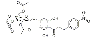 4'-O-(?-D-2”,3”,4”,6”-TETRAACETYL-GLUCOPYRANOSYL)-4-NITROPHLORETIN CAS#: 82628-87-3