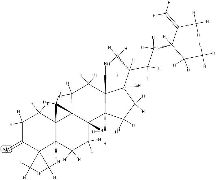 (24R)-24-Ethyl-9β,19-cyclo-5α-lanost-25-en-3-one CAS#: 83110-14-9