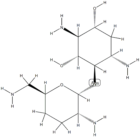 3,6-Diamino-4-O-(2,6-diamino-2,3,4,6-tetradeoxy-α-D-erythro-hexopyranosyl)-2,3,6-trideoxy-D-myo-inositol CAS#: 83946-32-1
