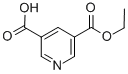 PYRIDINE-3,5-DICARBOXYLIC ACID MONOETHYL ESTER CAS#: 84254-37-5