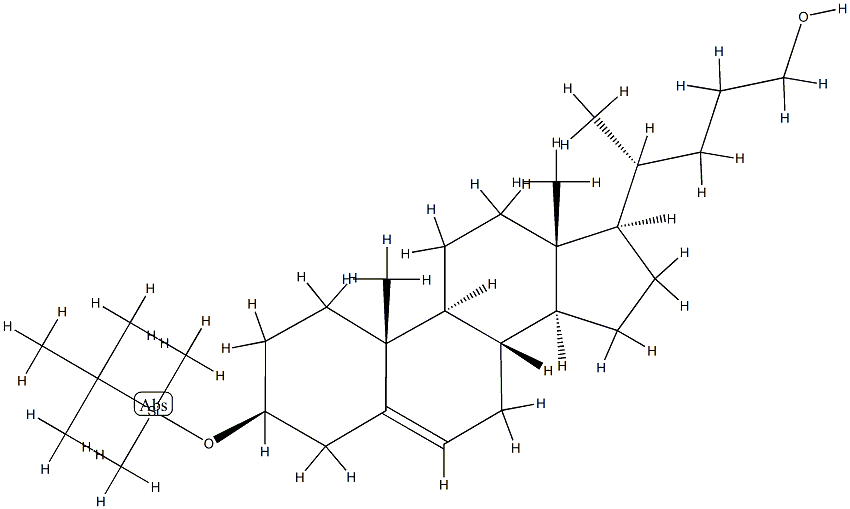 (3β)-3-O-tert-ButyldiMethylsilyl-cholest-5-ene-3,24-diol CAS#: 84529-86-2