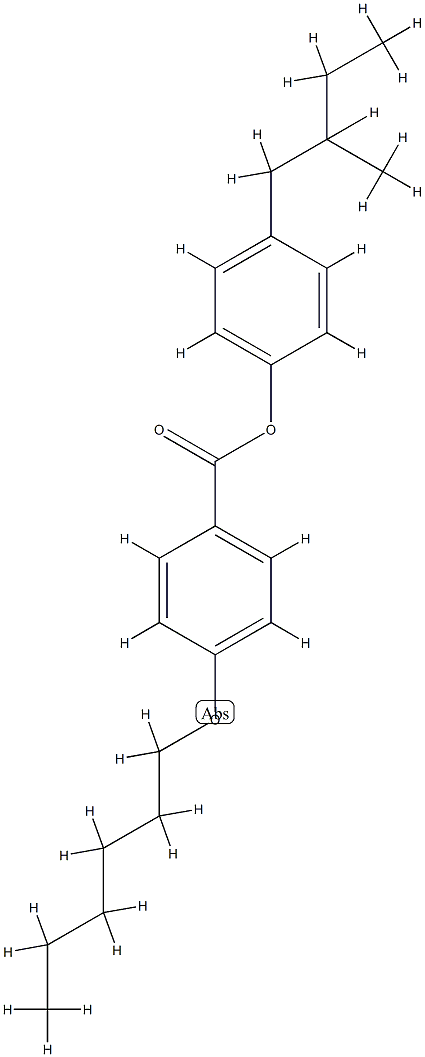 (±)-4-(2-methylbutyl)phenyl 4'-(hexyloxy)benzoate CAS#: 84620-33-7