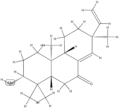 (2R)-7β-Ethenyl-2,3,4,4a,4bβ,5,6,7,10,10aβ-decahydro-2α-hydroxy-1,1,4aα,7-tetramethyl-9(1H)-phenanthrenone CAS#: 85394-31-6