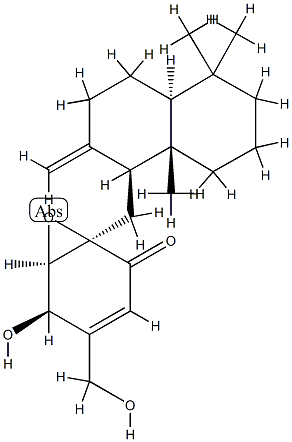 [1R,6R,(+)]-1α-[[(1S,4aS,8aS)-Decahydro-5,5,8a-trimethyl-2-methylenenaphthalene-1β-yl]methyl]-5β-hydroxy-4-(hydroxymethyl)-7-oxabicyclo[4.1.0]hepta-3-ene-2-one CAS#: 85754-70-7
