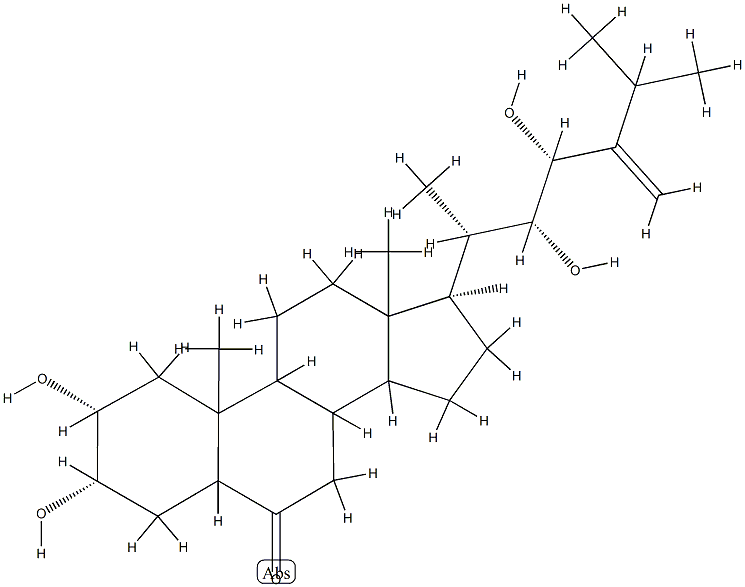 (22R,23R)-2α,3α,22,23-Tetrahydroxy-5α-ergost-24(28)-en-6-one CAS#: 85797-15-5