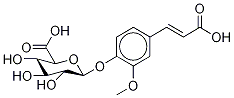 4-(2-Carboxyethenyl)-2-Methoxyphenyl β-D-Glucopyranosiduronic Acid CAS#: 86321-24-6